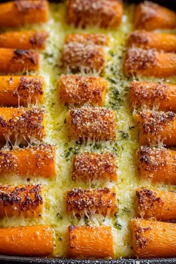 Crispy Parmesan Carrots