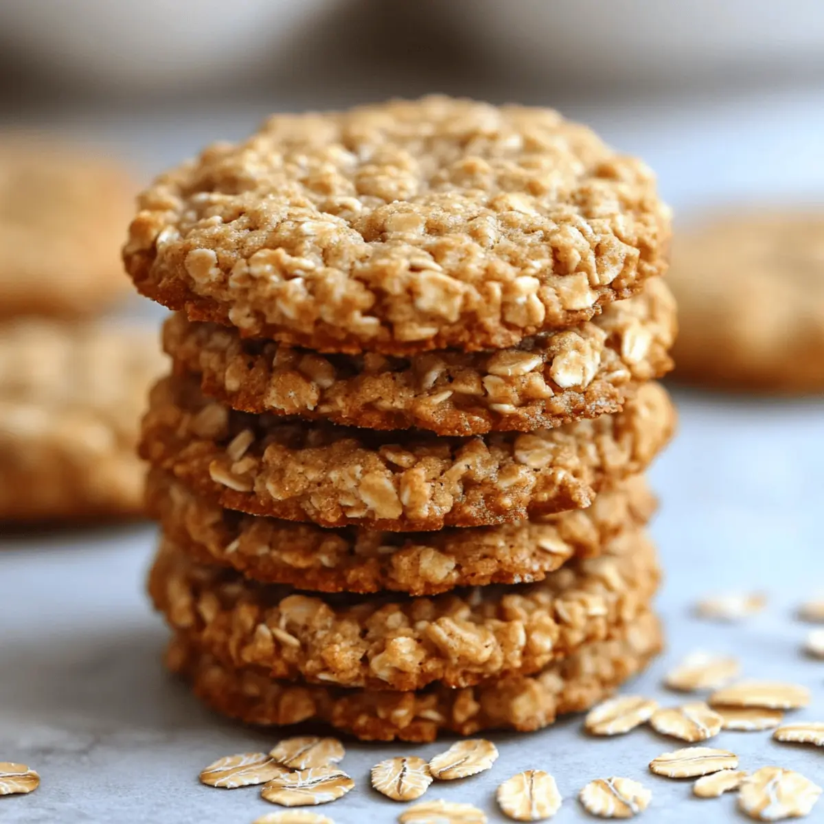 Brown Sugar Oatmeal Cookies