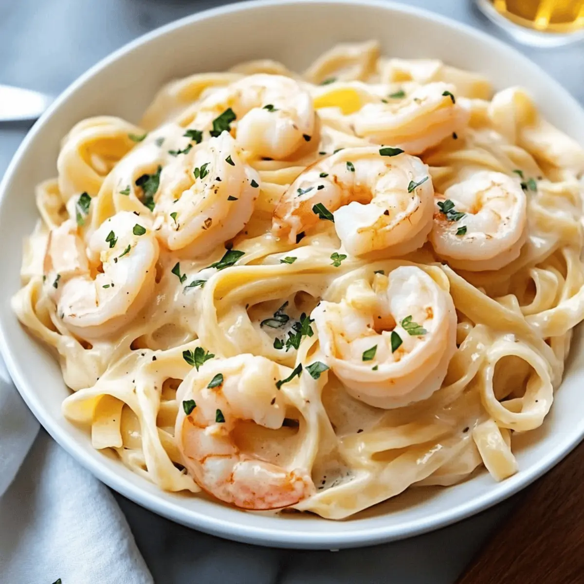 Shrimp Alfredo