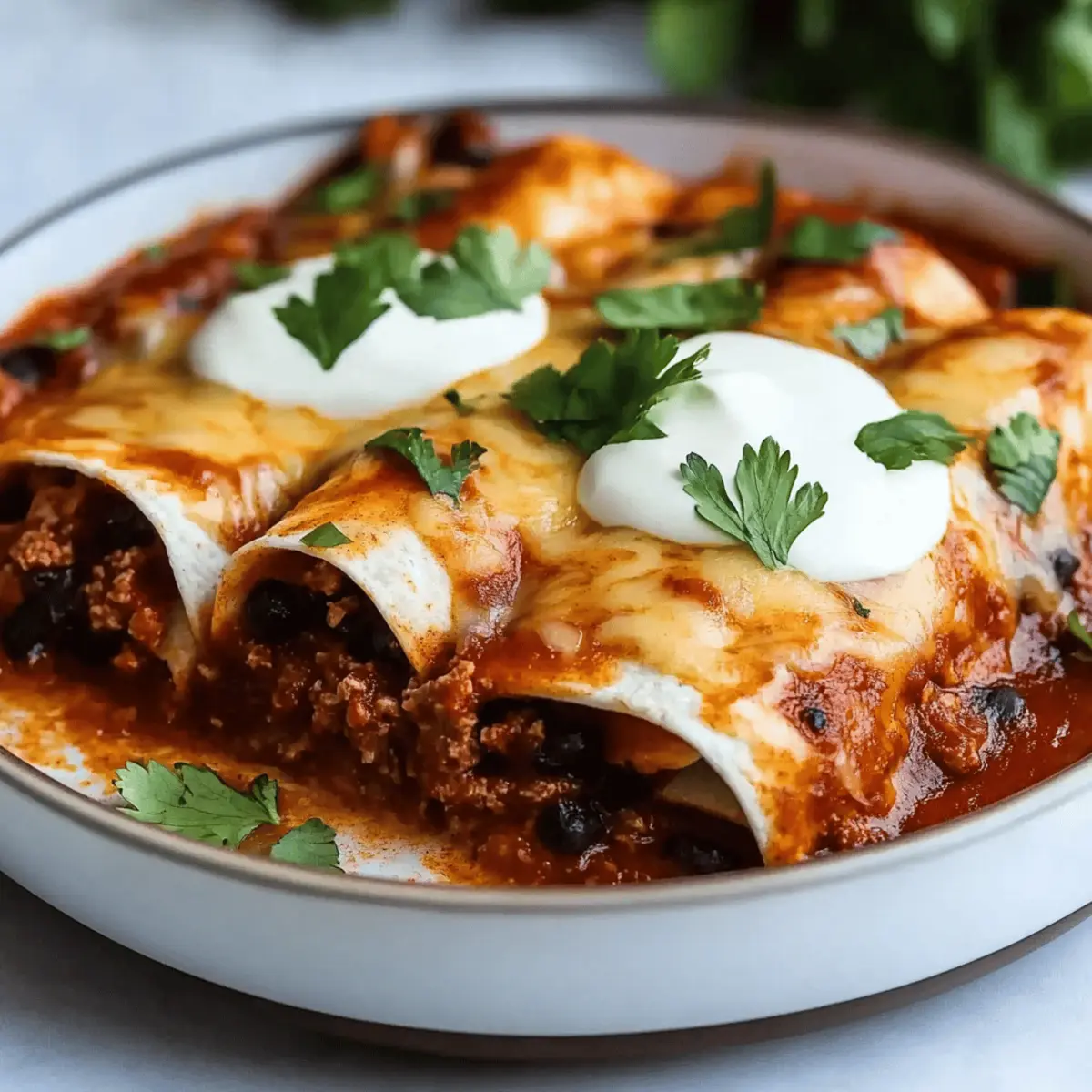 Beef Enchiladas