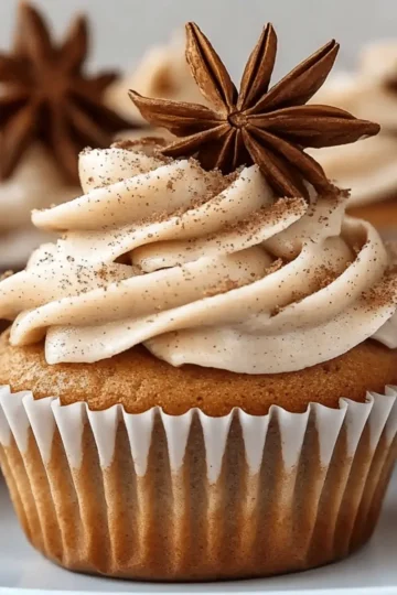 Spiced Chai Latte Cupcakes
