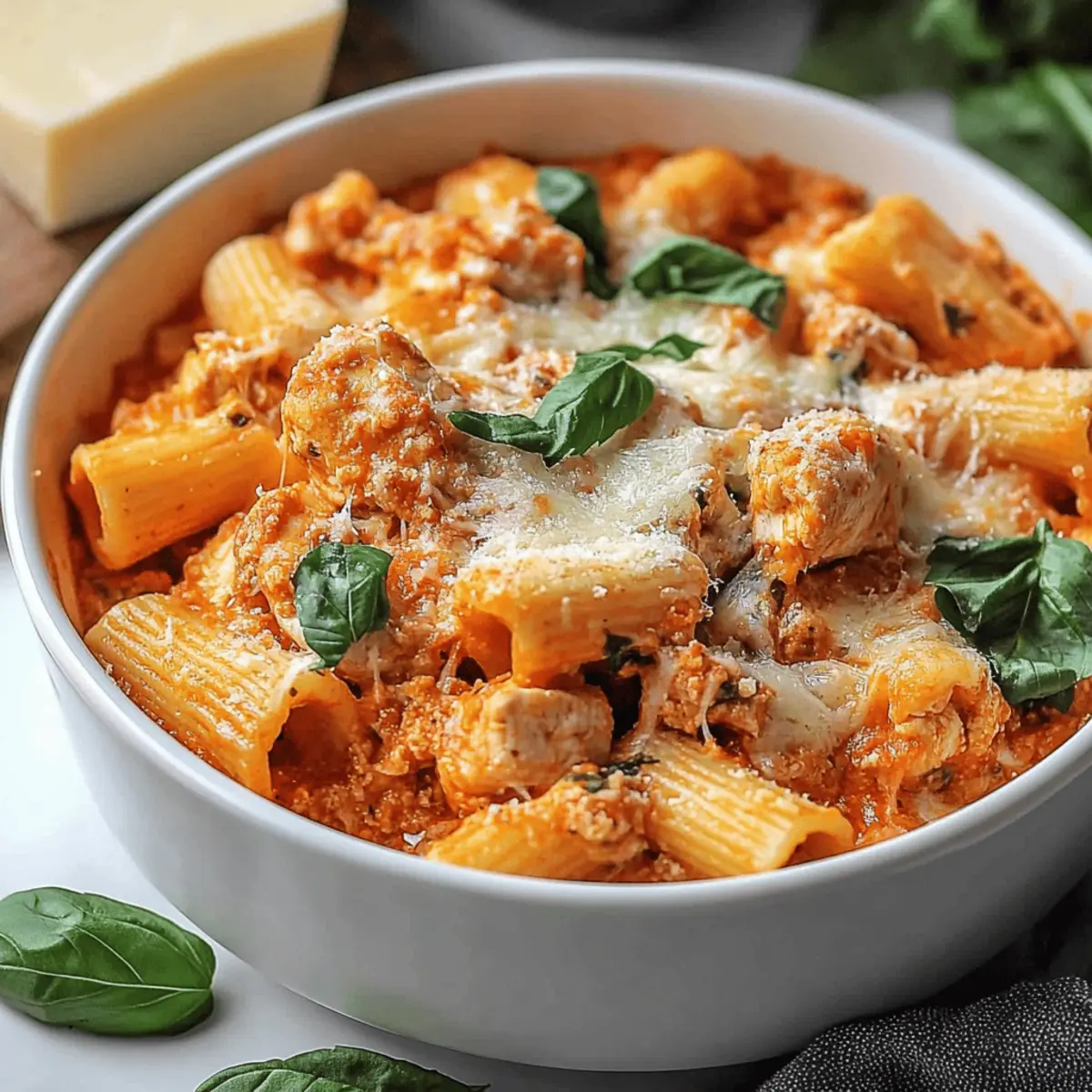 Baked Chicken Parmesan Casserole