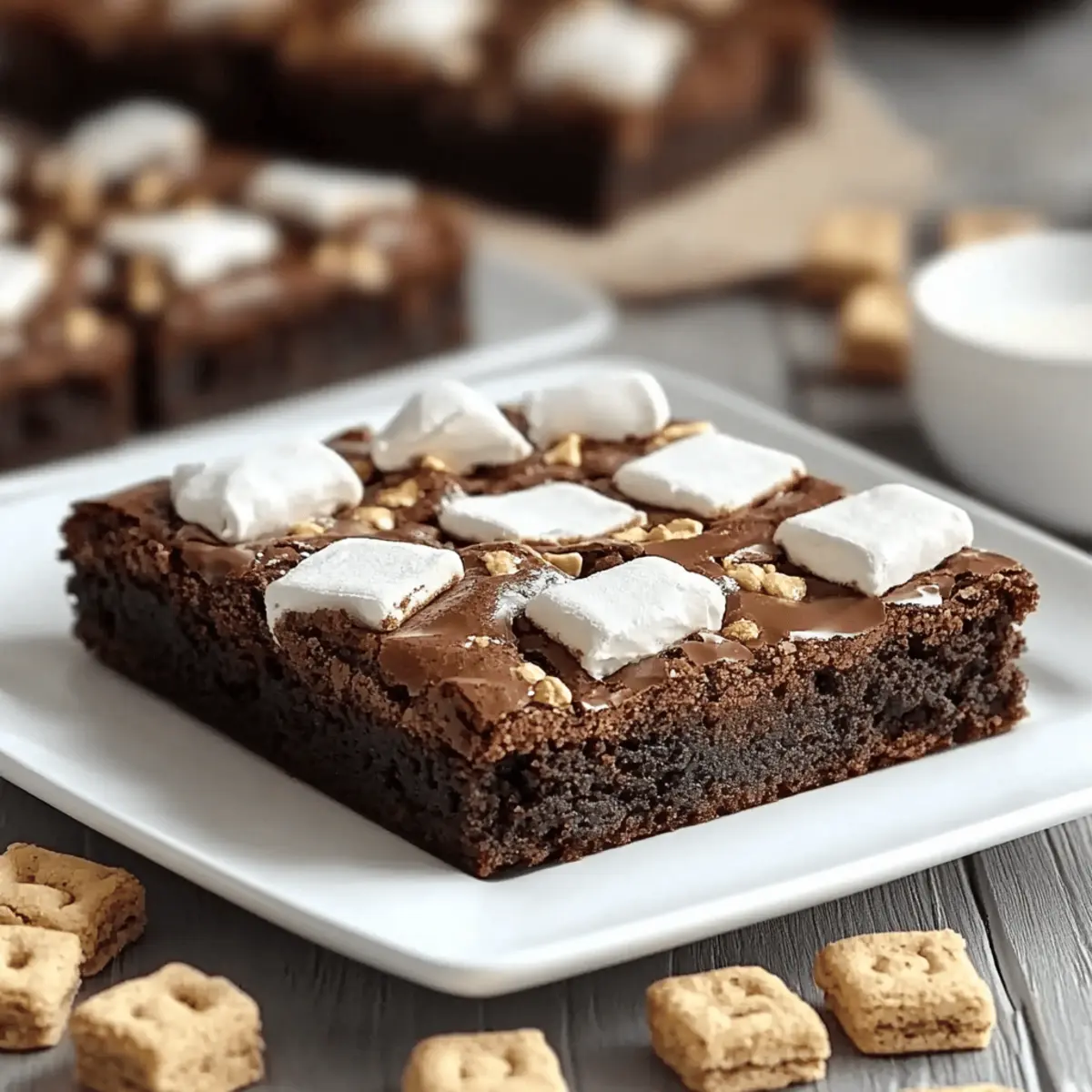 S'mores Brownies