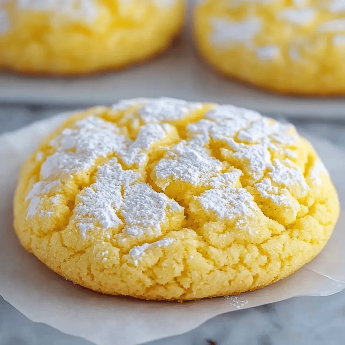 Lemon Cake Mix Cookies