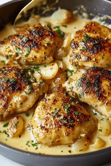 Creamy Garlic Chicken
