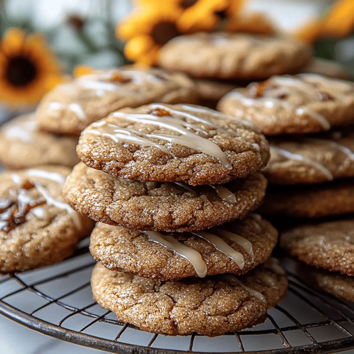 Brown Butter Chewy Maple Brown Sugar Cookies