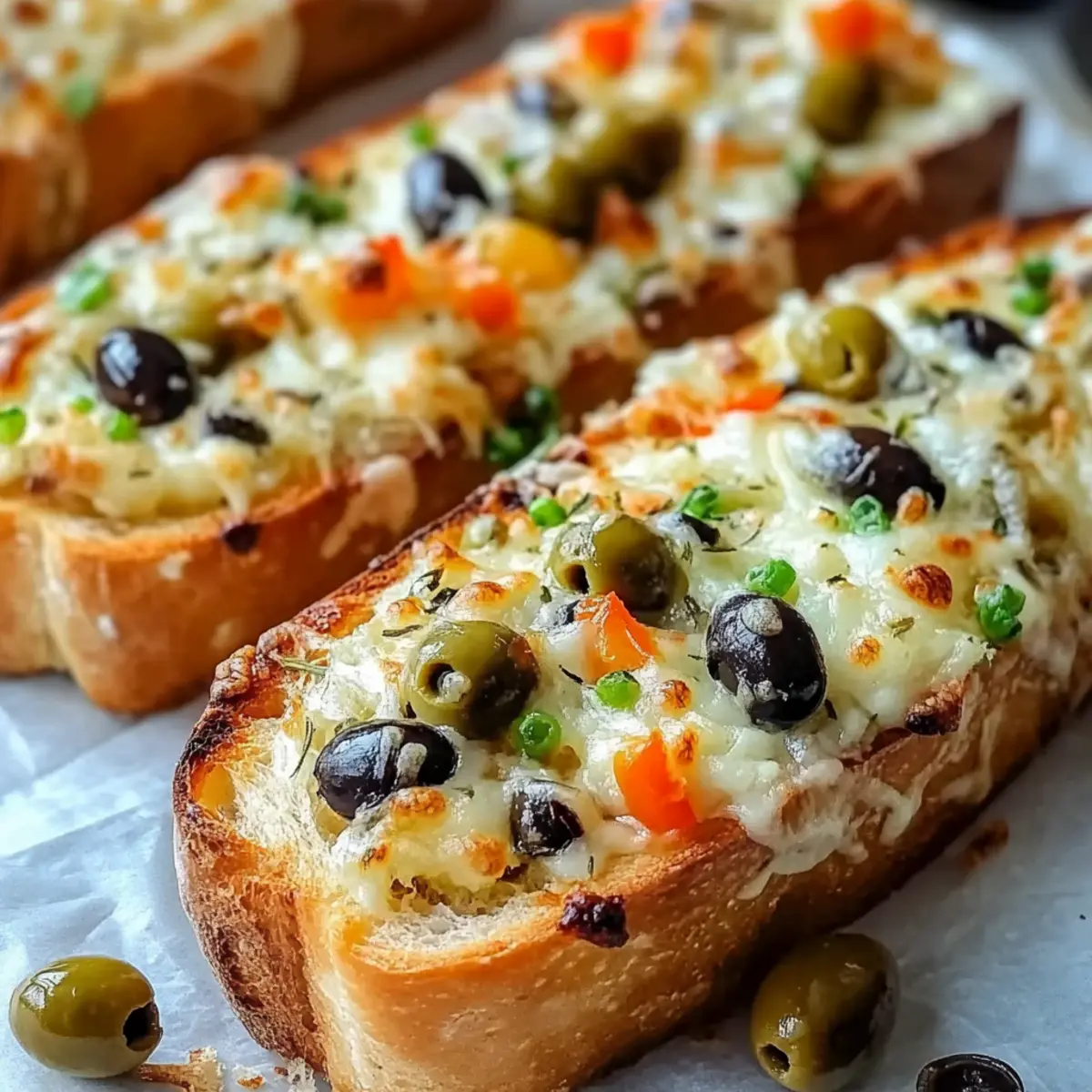 Olive Cheese Bread