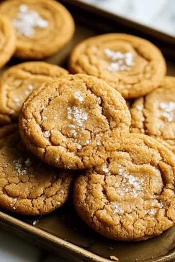 Salted Honey Cookies