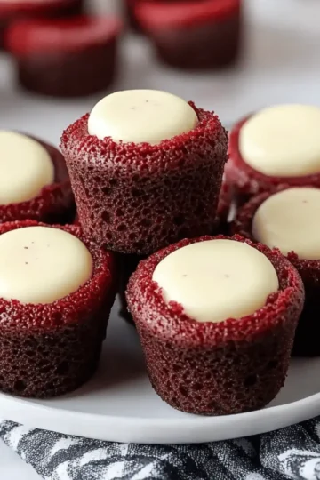Red Velvet Cheesecake Bites