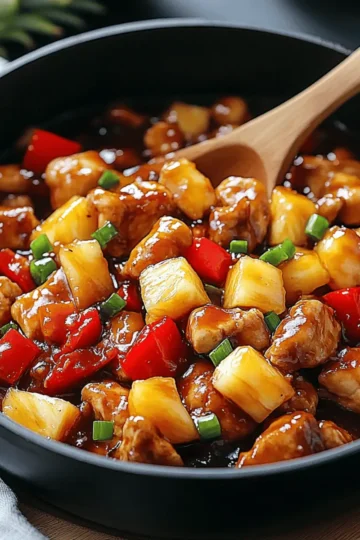 Pineapple Chicken Stir-Fry
