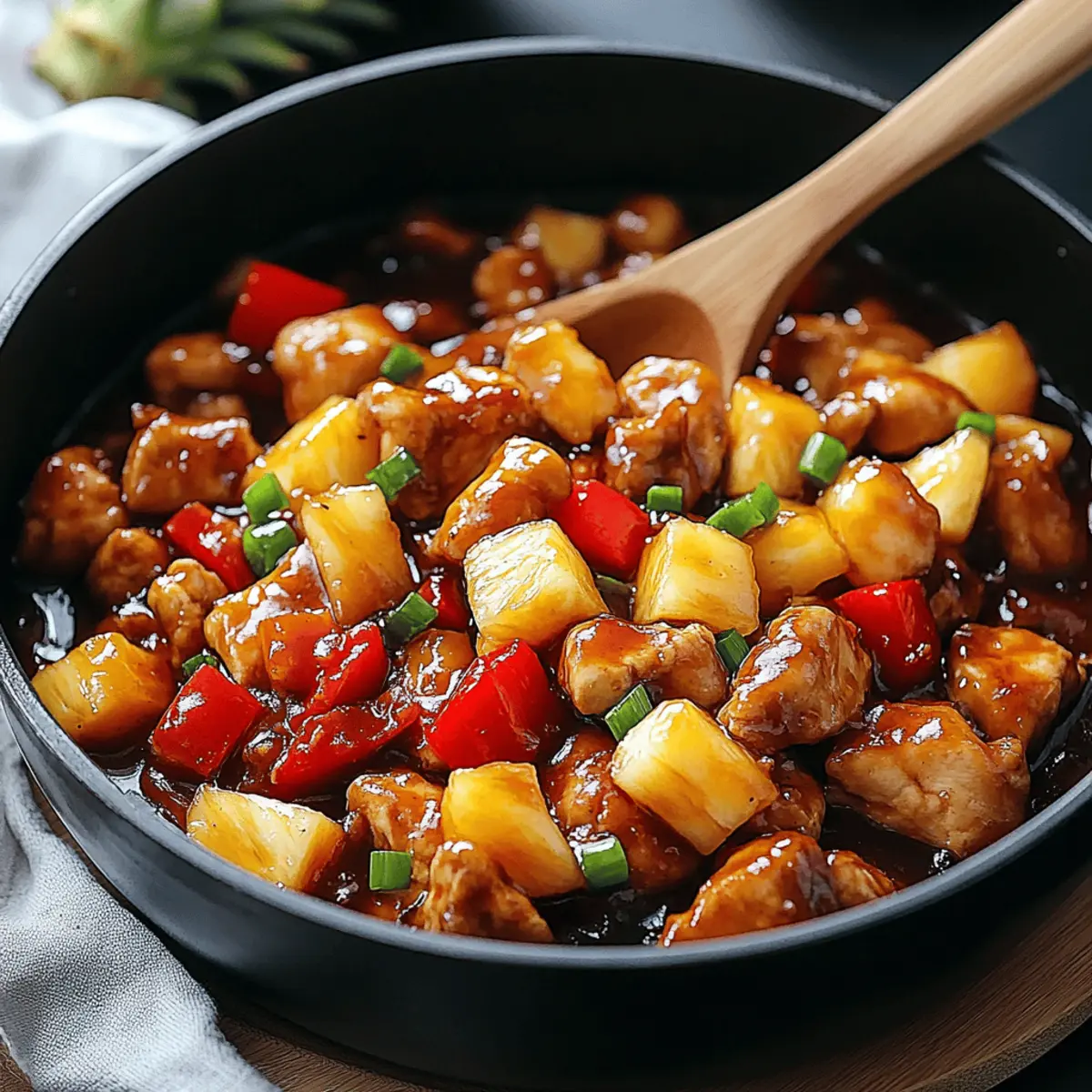 Pineapple Chicken Stir-Fry