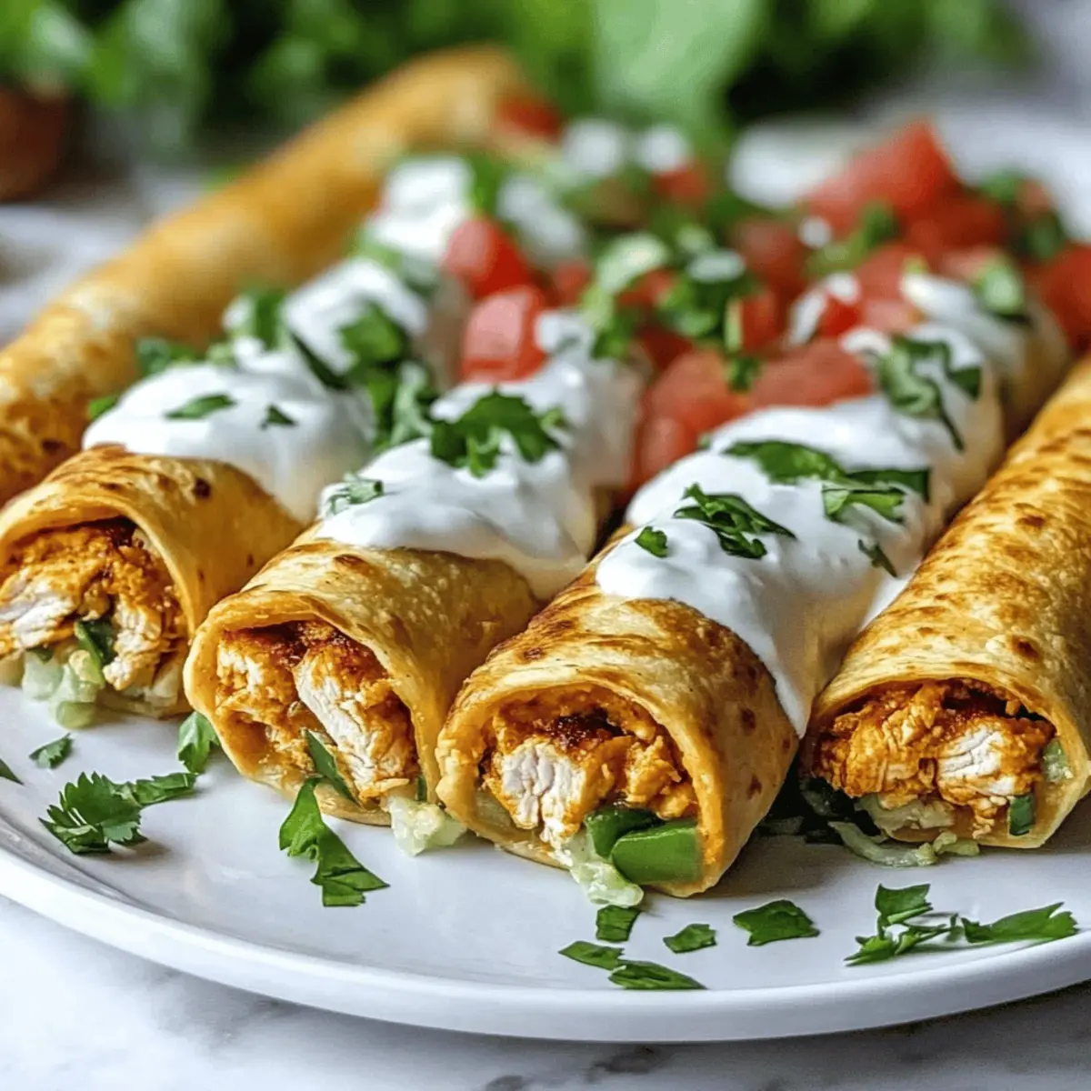 Keto Chicken Cheese Taquitos