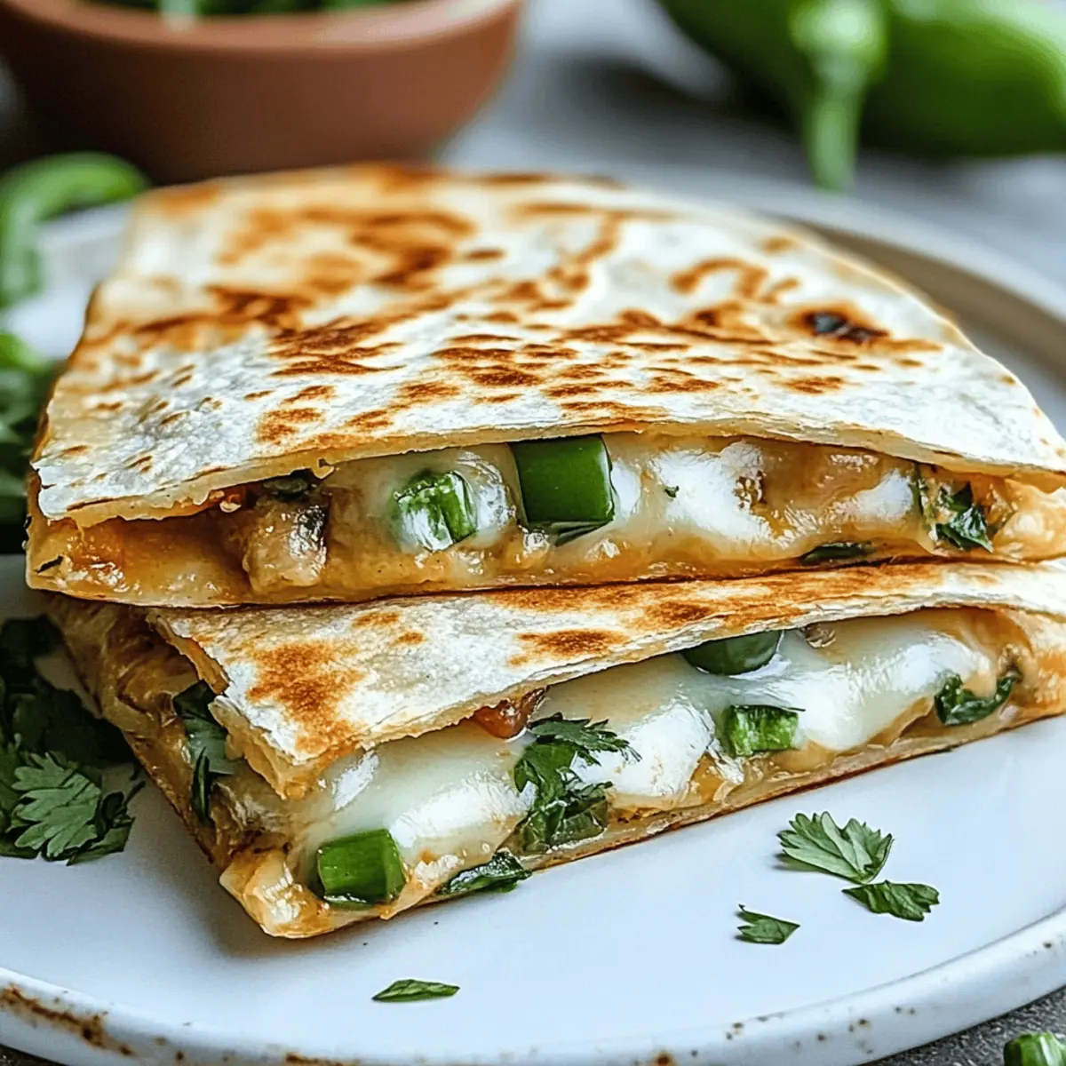 Chile Relleno Quesadilla
