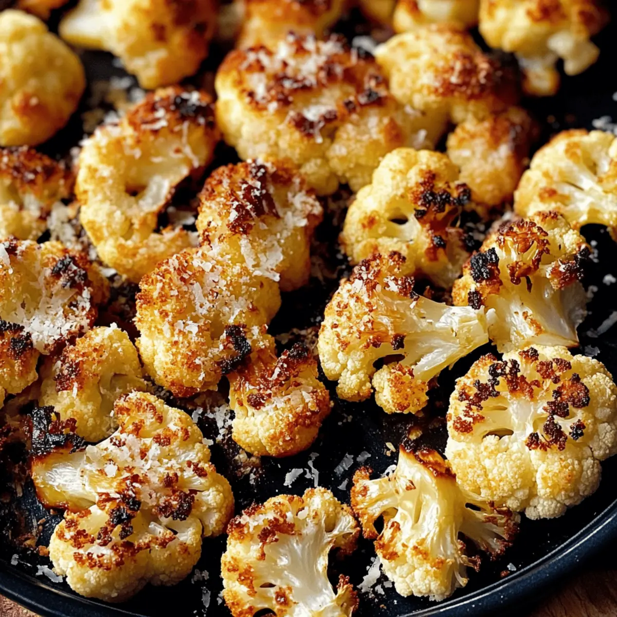 Roasted Cauliflower with Parmesan and Smoked Paprika