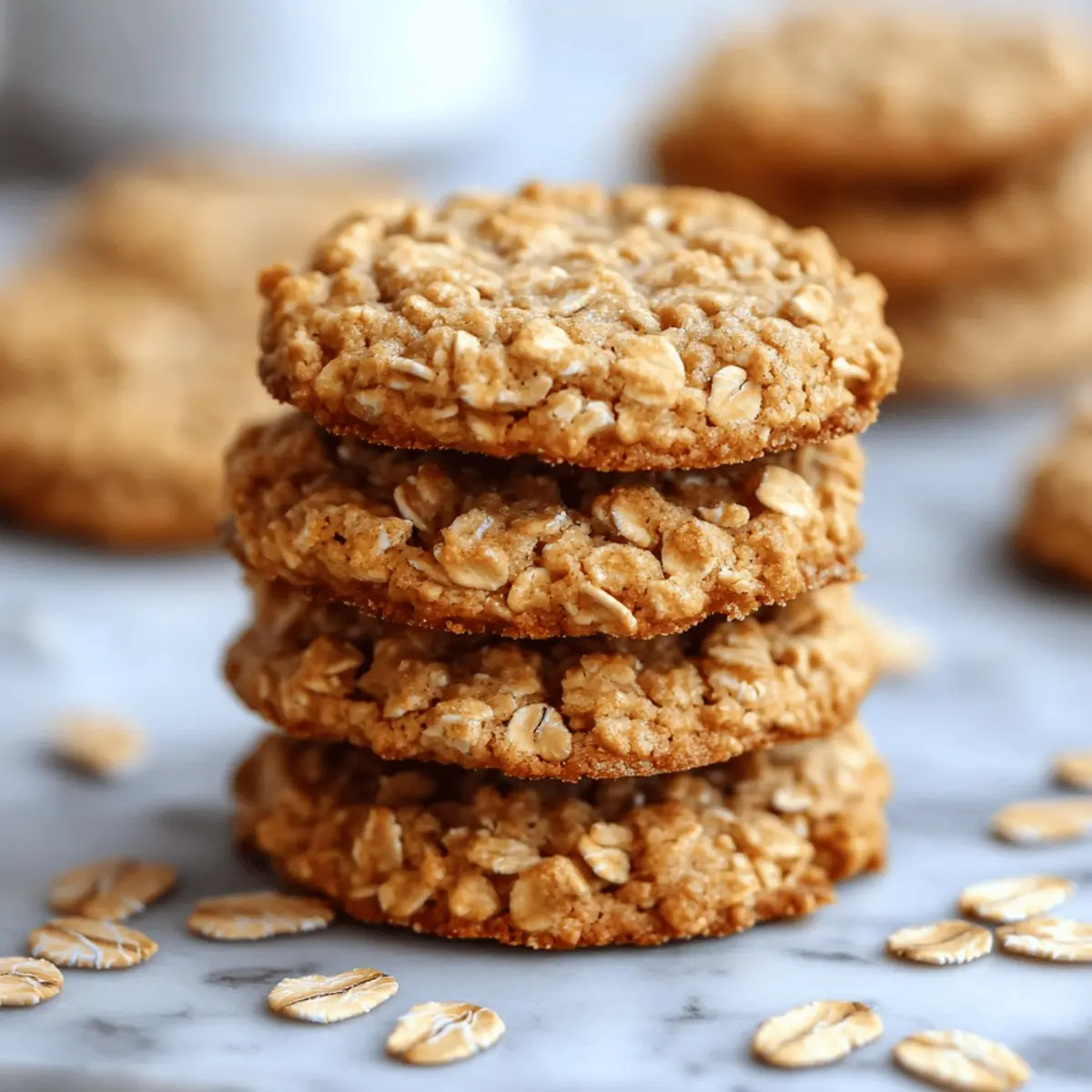 Brown Sugar Oatmeal Cookies
