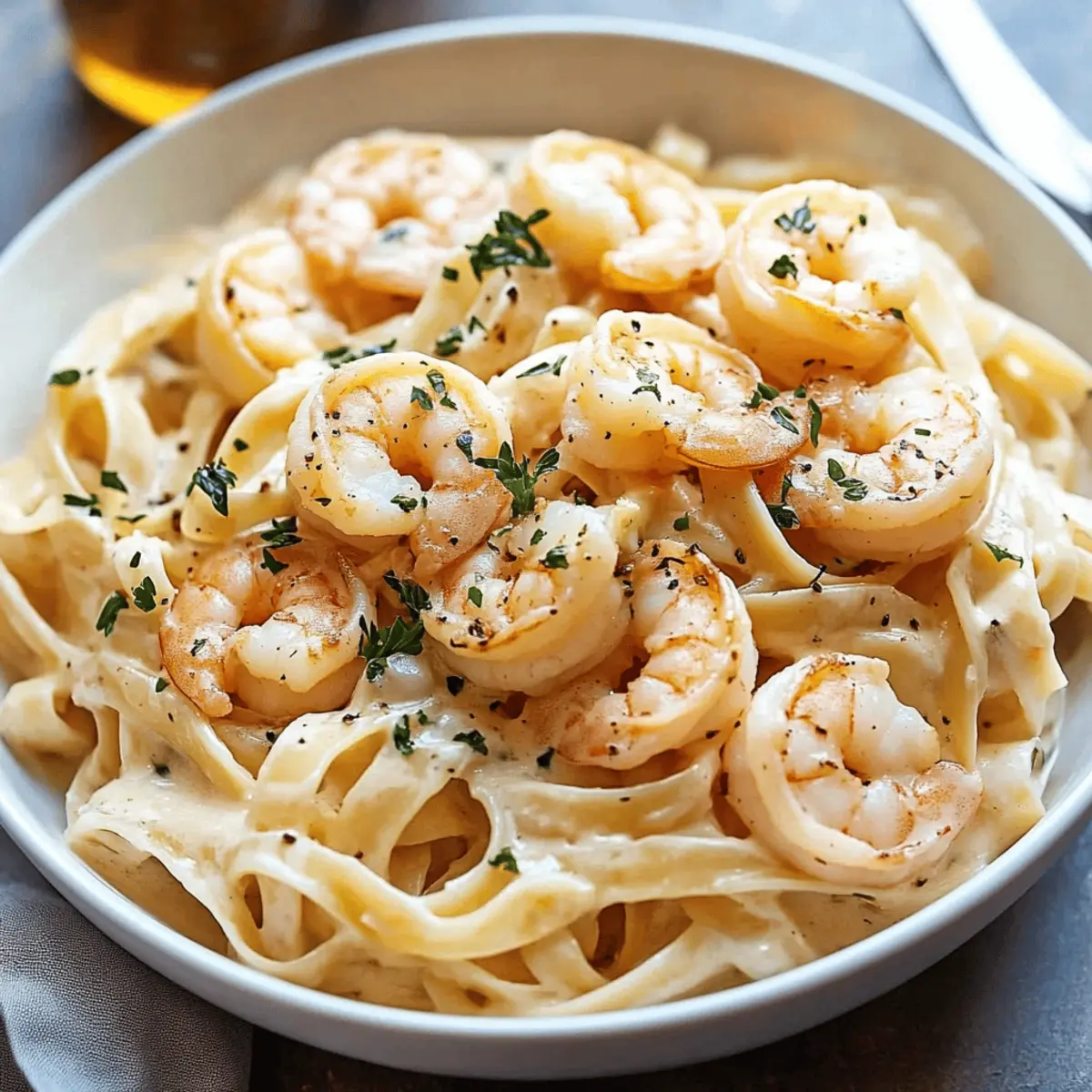 Shrimp Alfredo