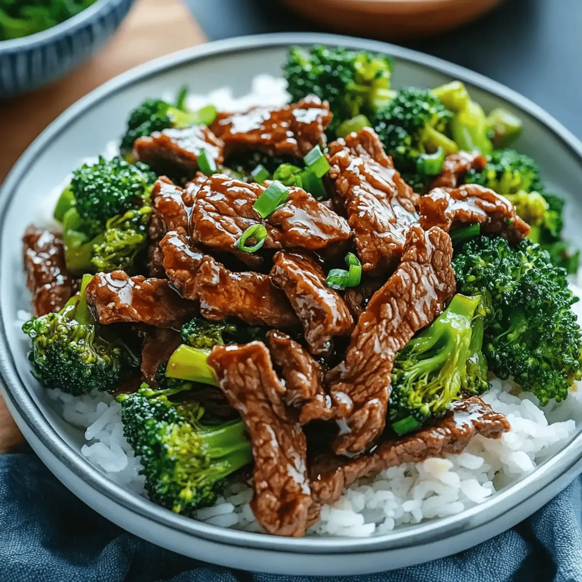 Chinese Beef and Broccoli