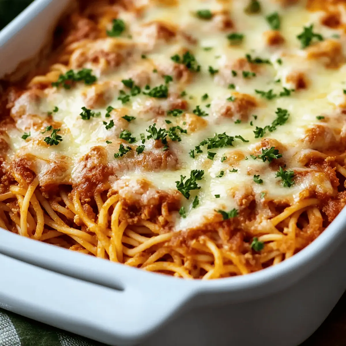 Baked Spaghetti with Cream Cheese