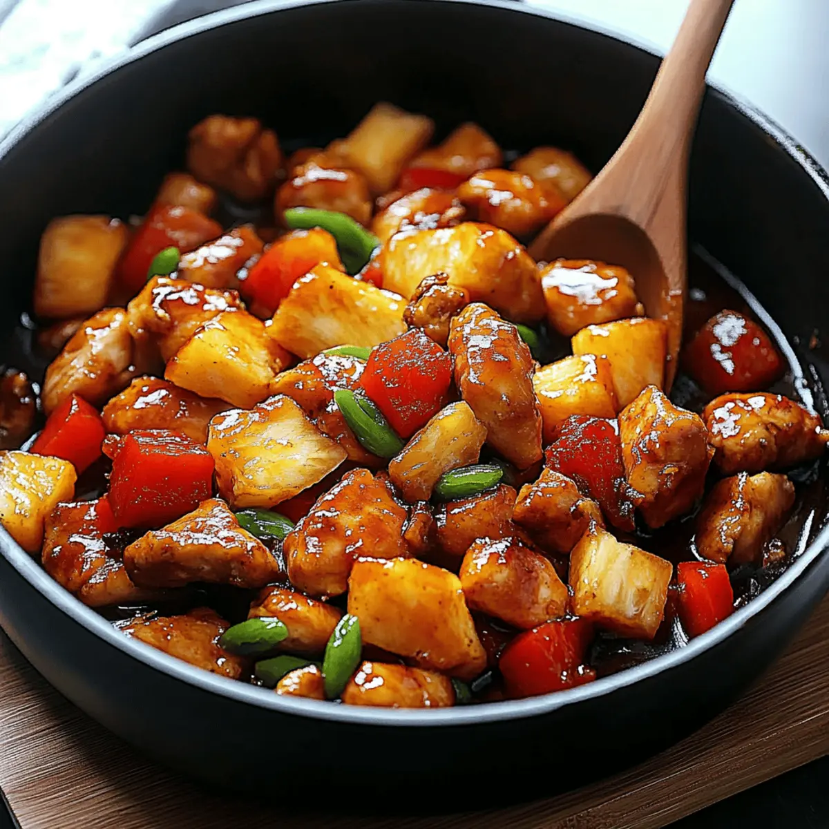 Pineapple Chicken Stir-Fry