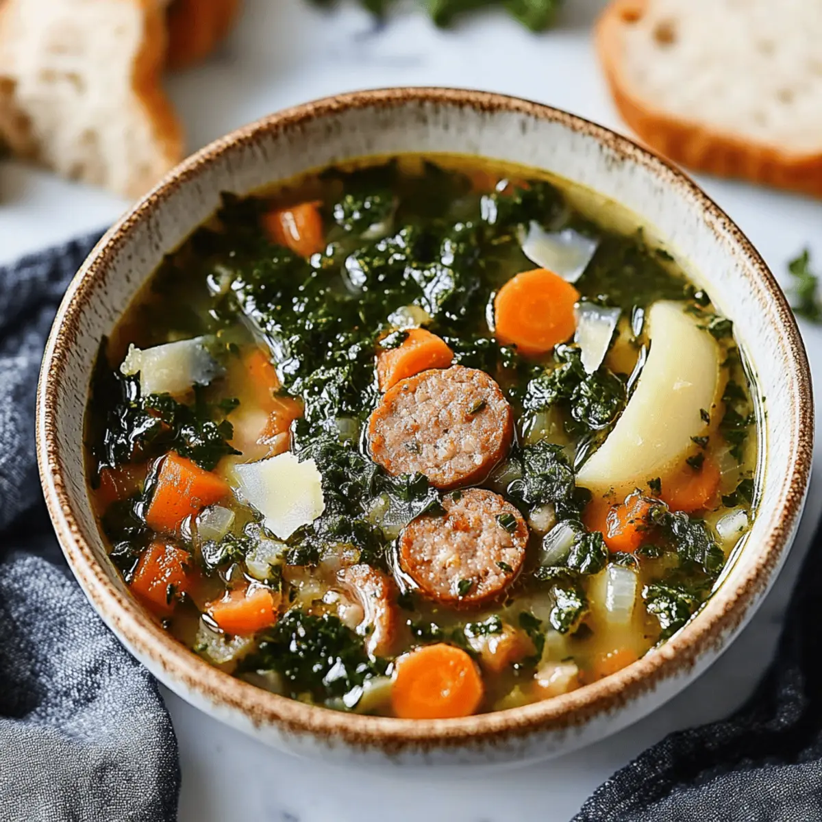 Harvest Italian Sausage and Vegetable Soup