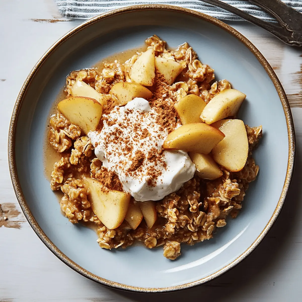 Baked Apple Oatmeal