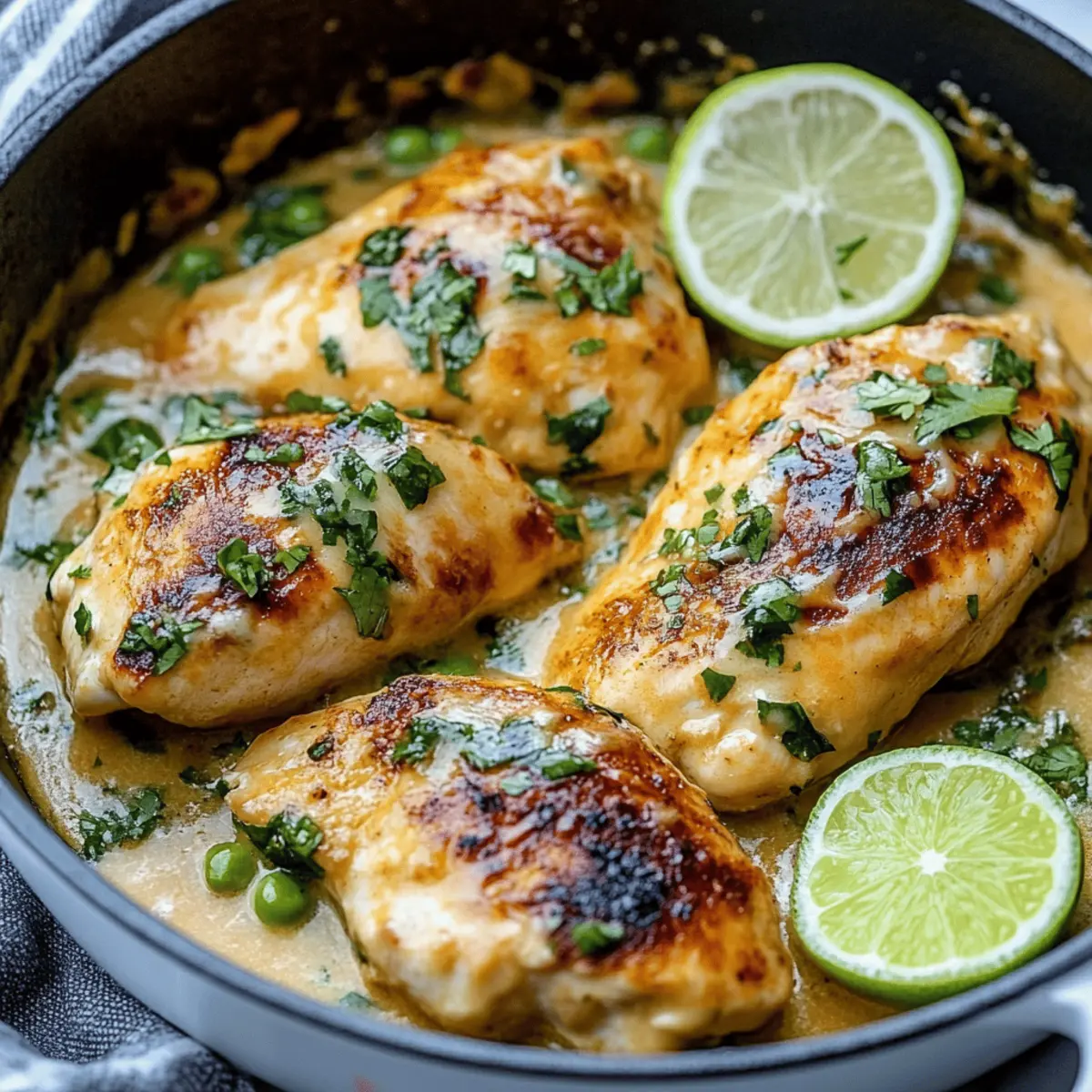 Salsa Verde Chicken Skillet