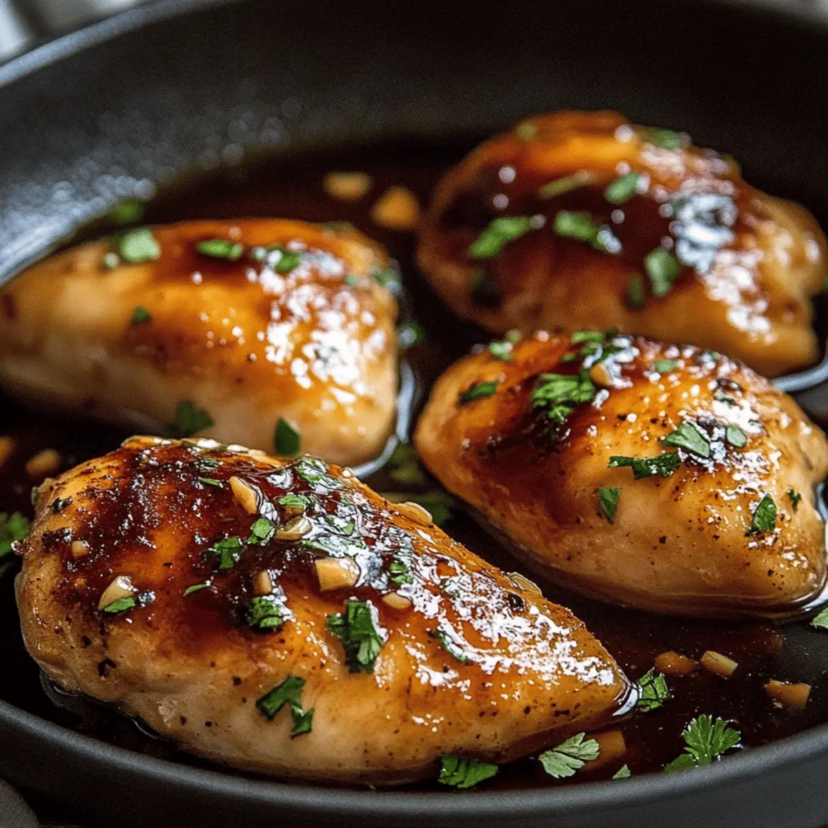 Honey Garlic Chicken Breast