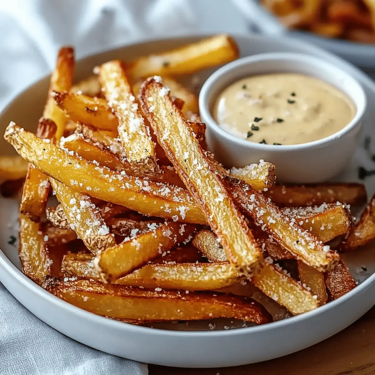 Air Fryer Garlic Parmesan Fries