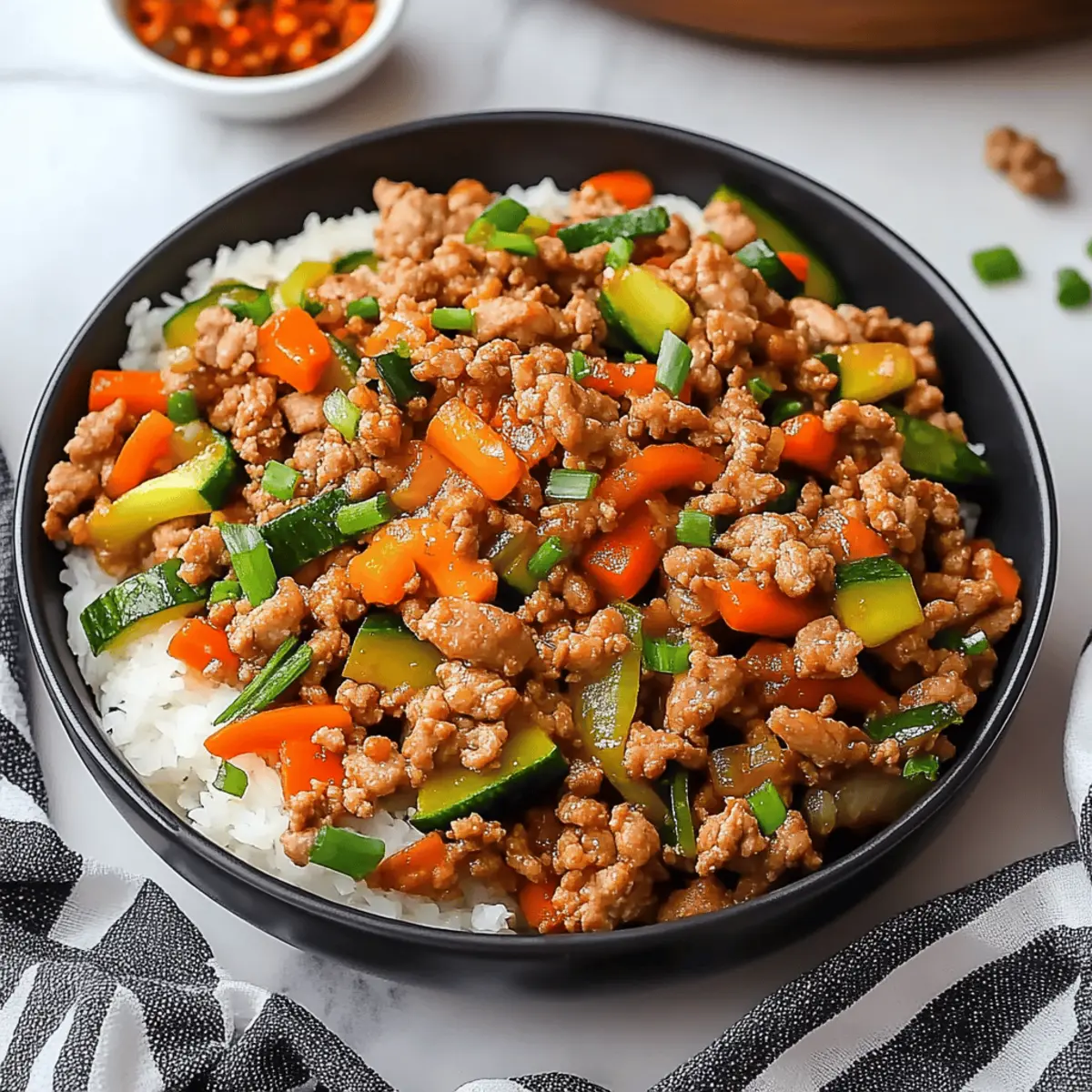 Ground Turkey Stir Fry