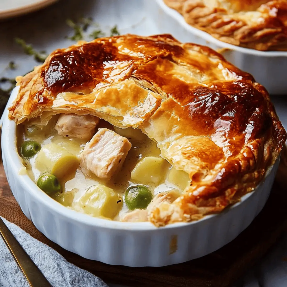 Chicken and Leek Pie