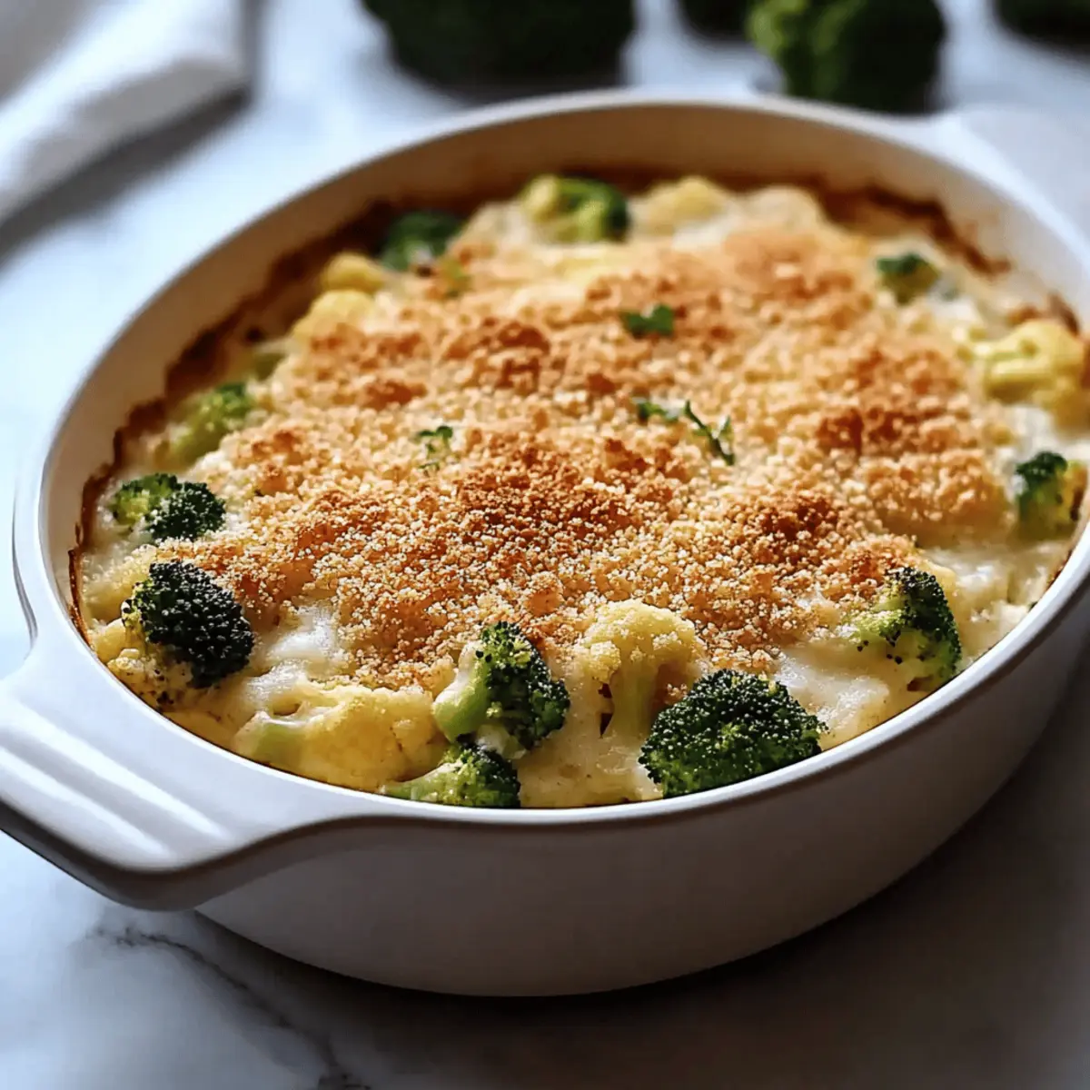 Broccoli-Cauliflower Casserole