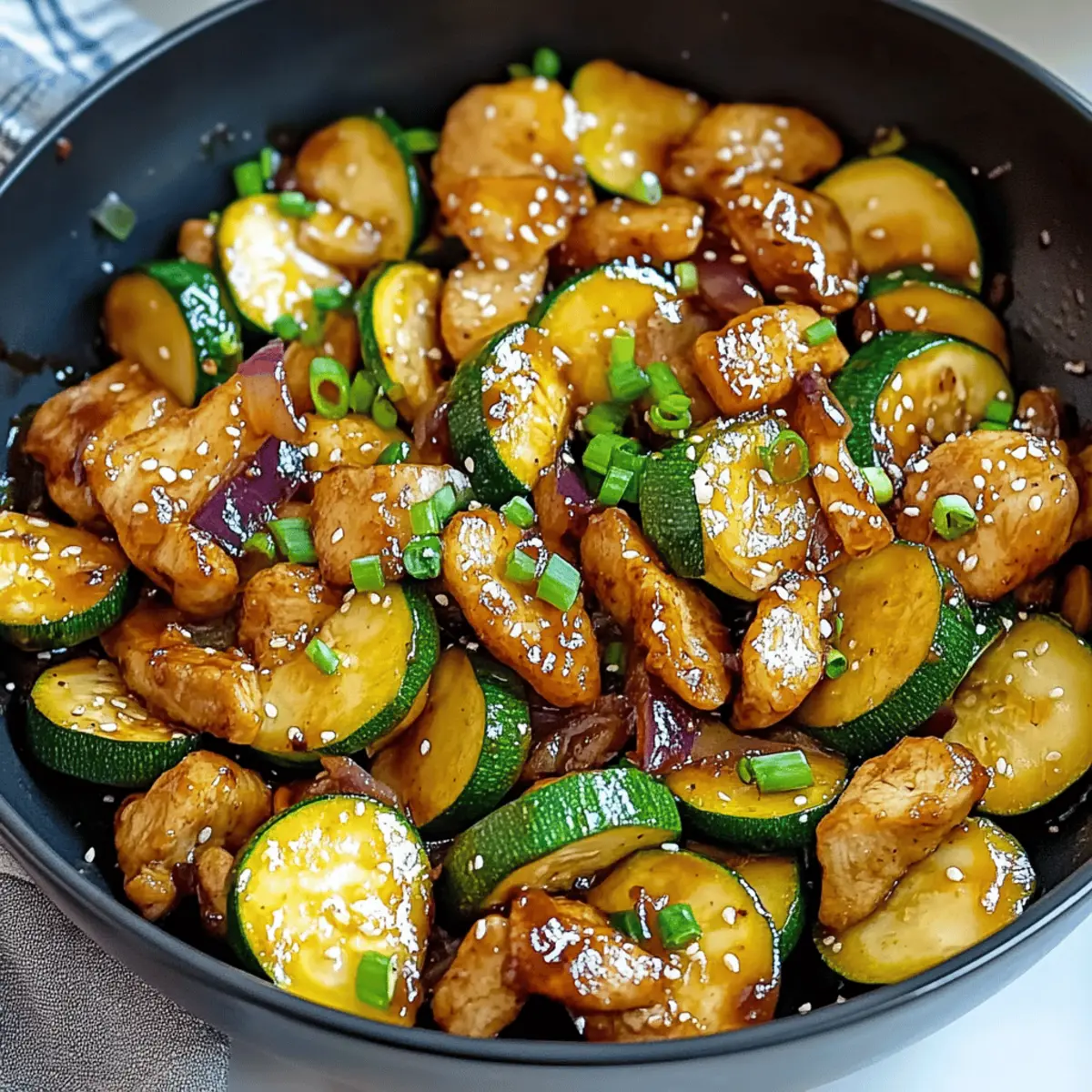 Zucchini Stir Fry