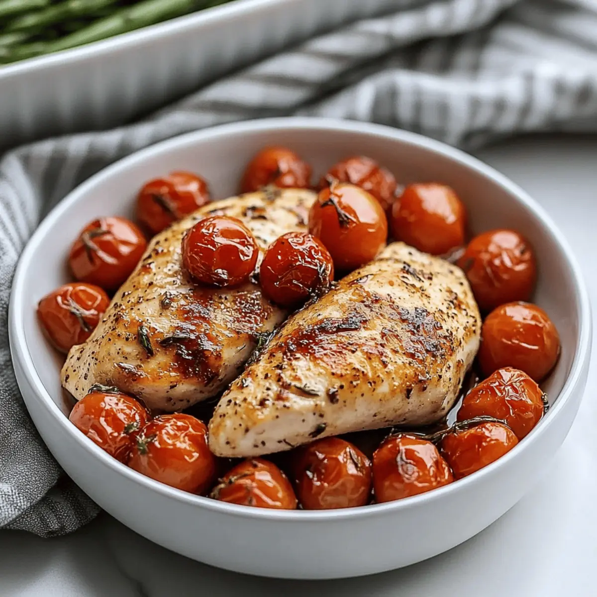 Oven Baked Balsamic Chicken