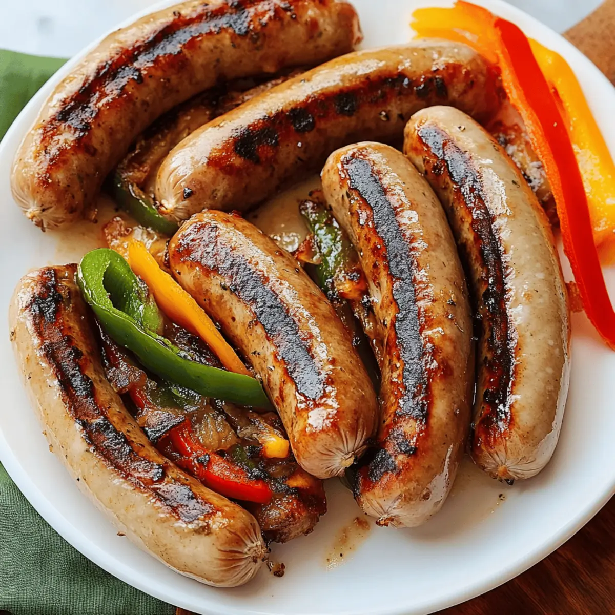 Grilled Beer Brats
