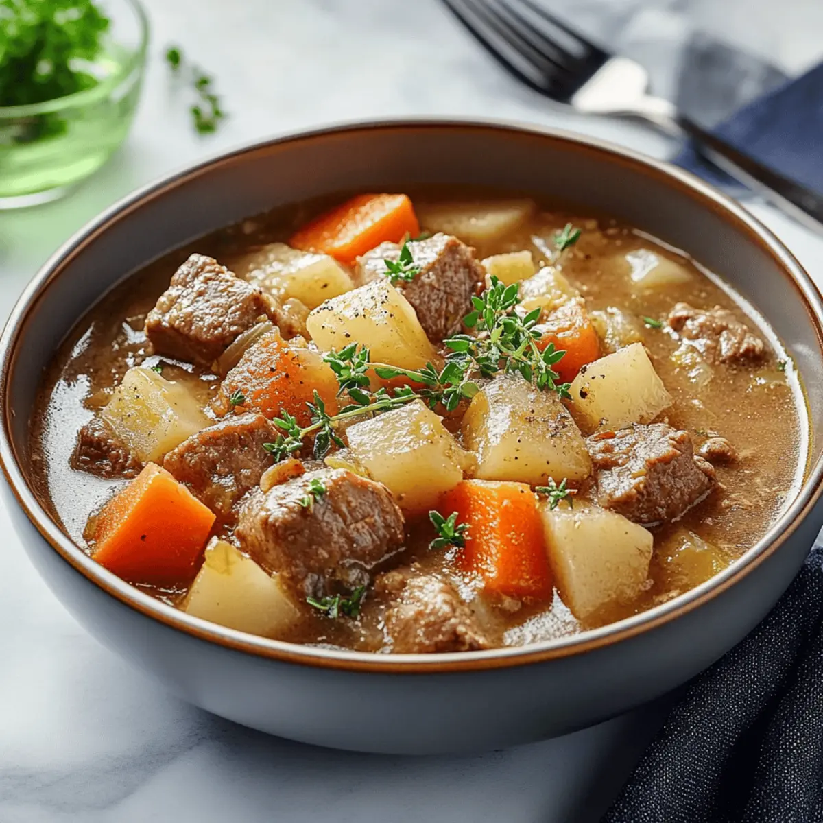 Apple Cider Beef Stew