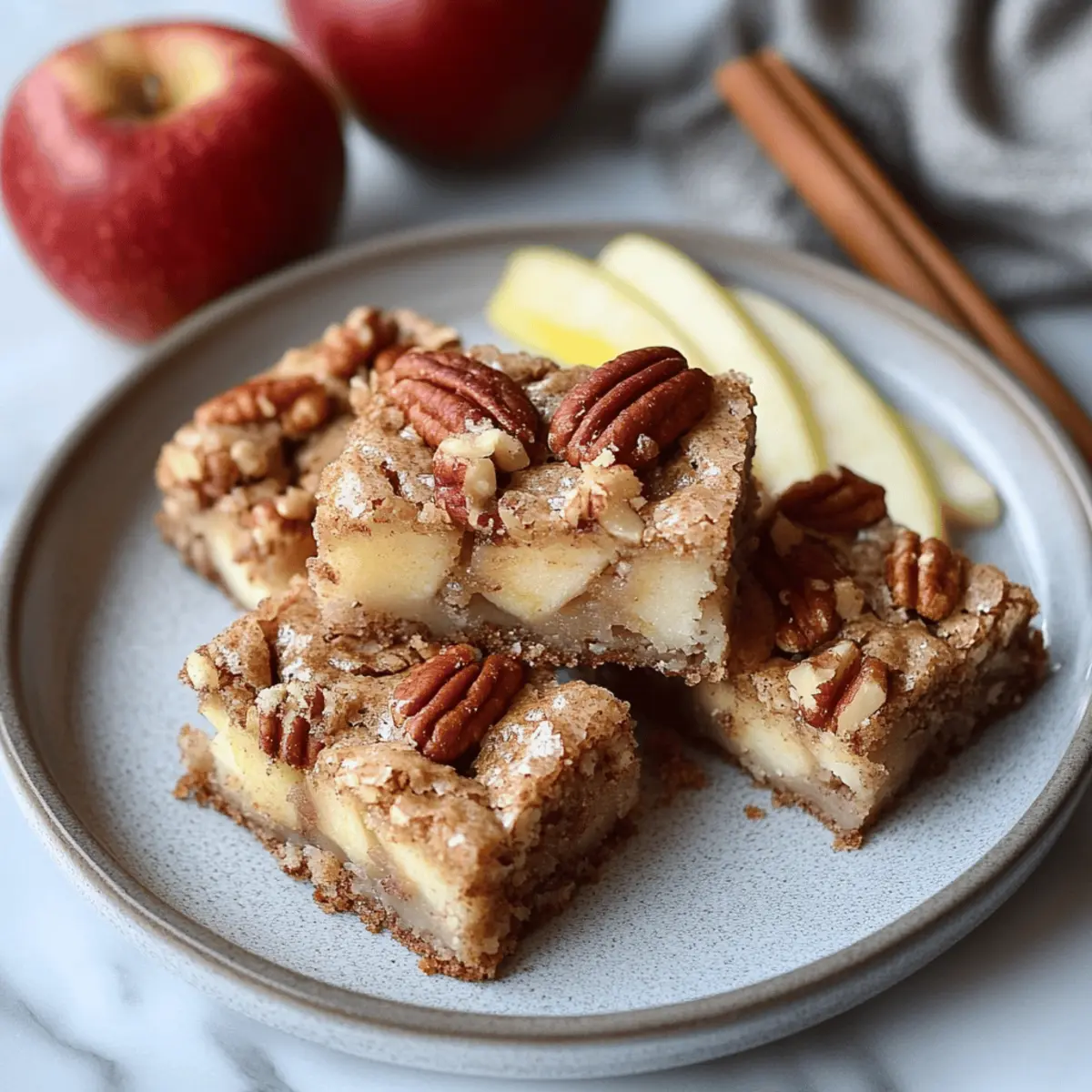 Apple Pecan Brownies