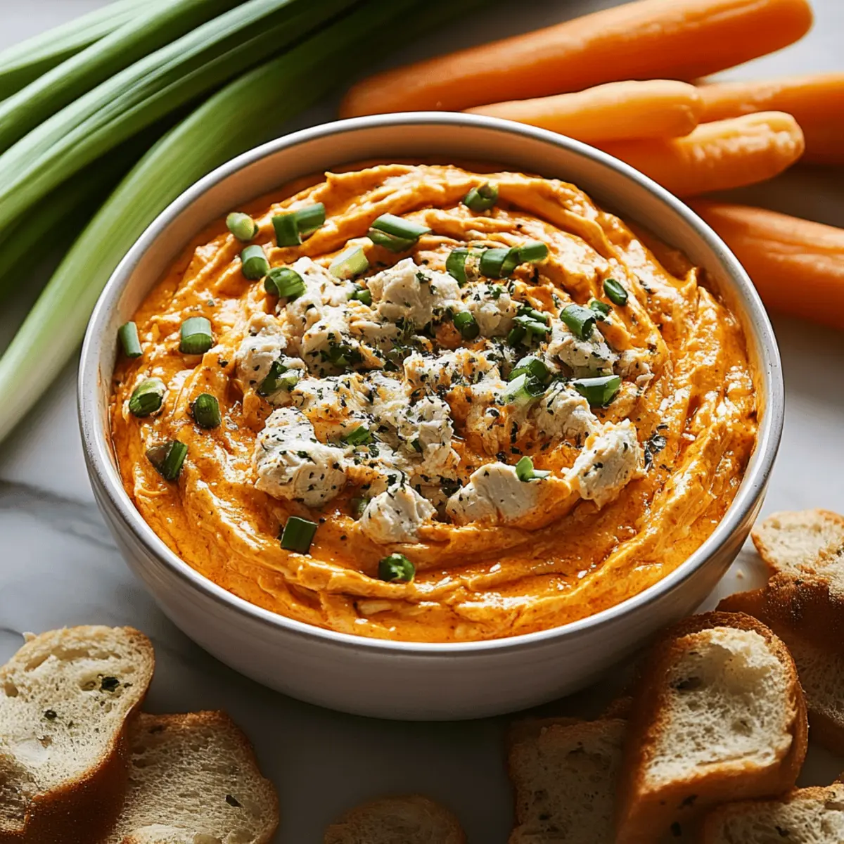 Crockpot Buffalo Chicken Dip