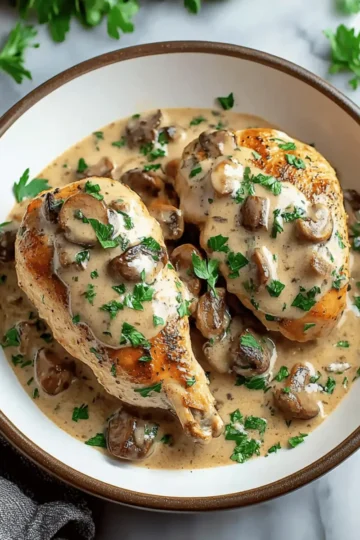 Slow Cooker Turkey Marsala