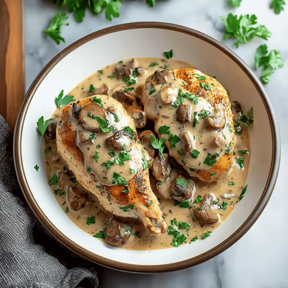 Slow Cooker Turkey Marsala