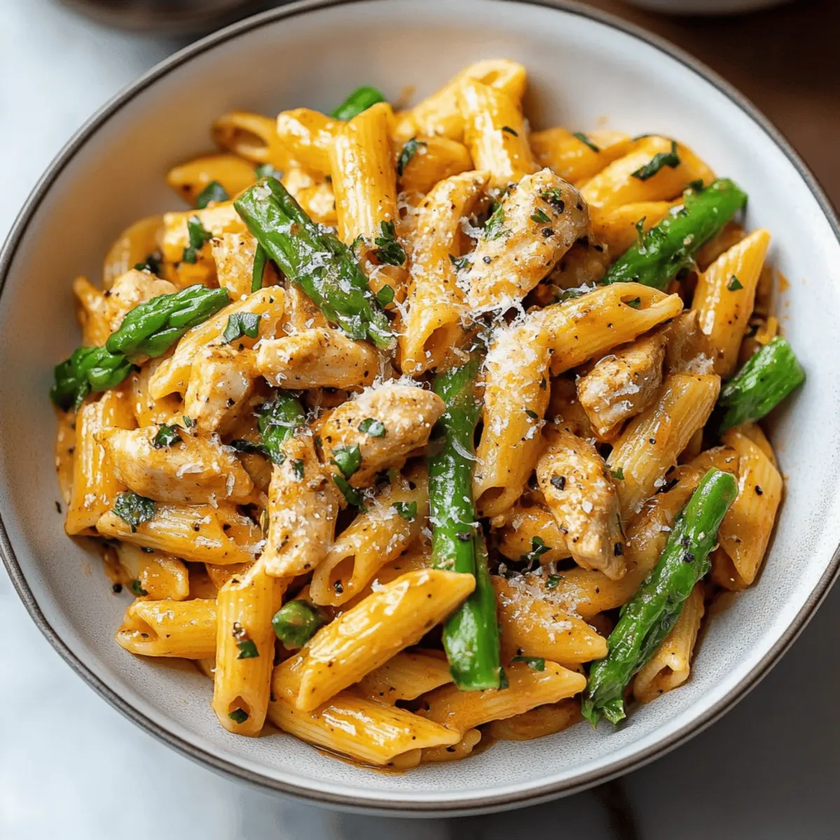 Spicy Chicken Pasta with Creamy Chipotle Sauce