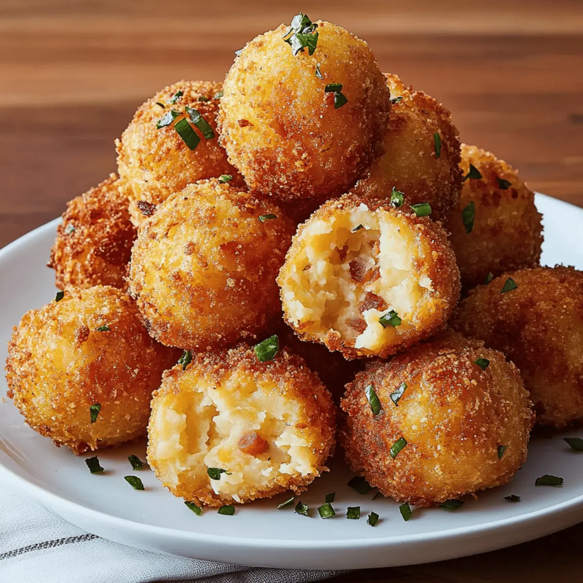 Fried Mashed Potato Balls