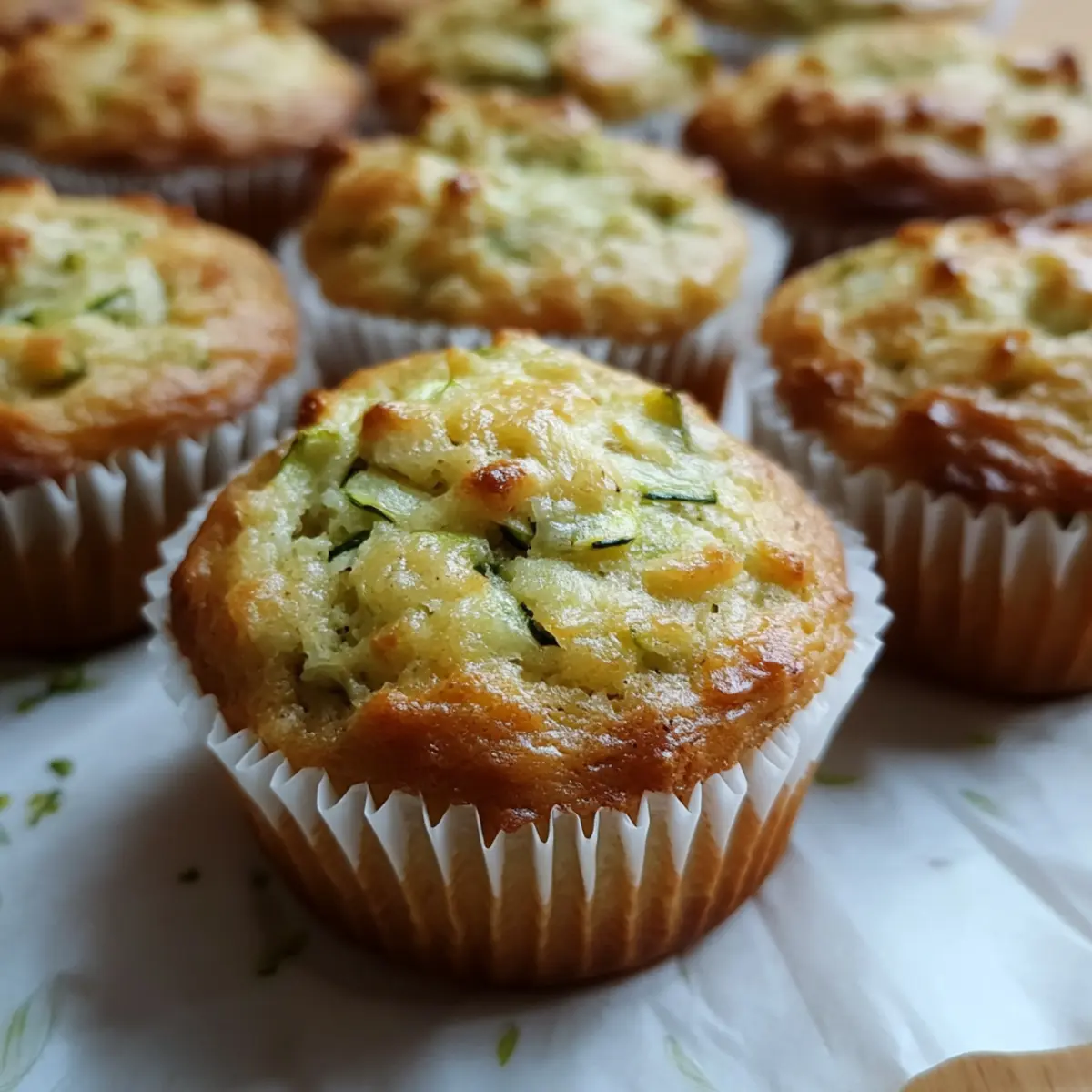 Banana Zucchini Muffins