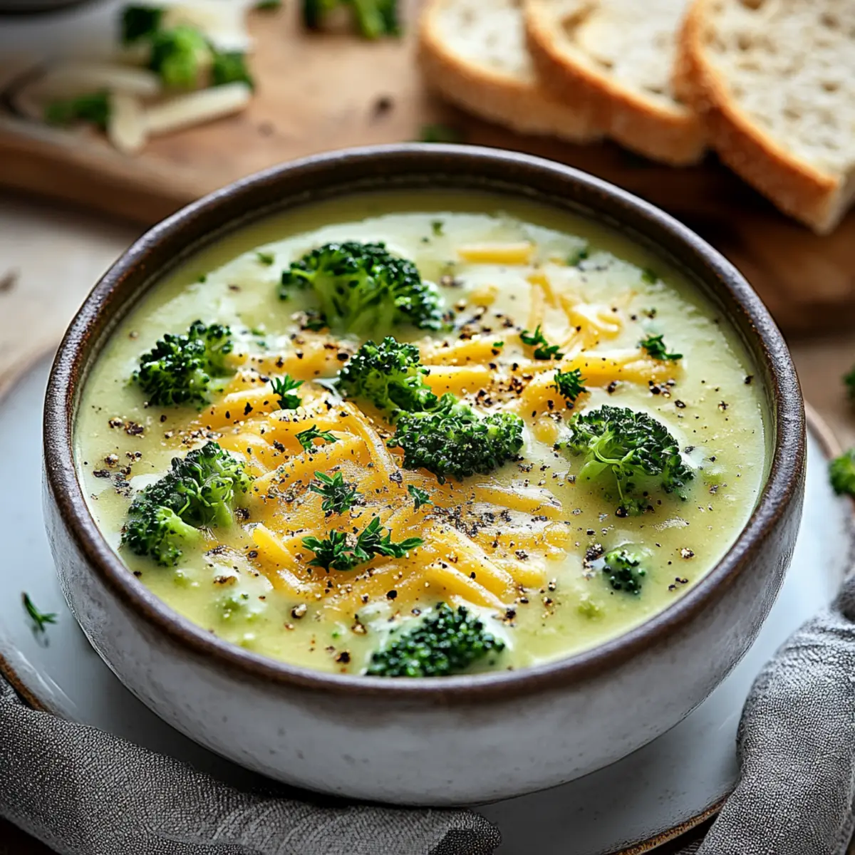 Broccoli Cheddar Soup