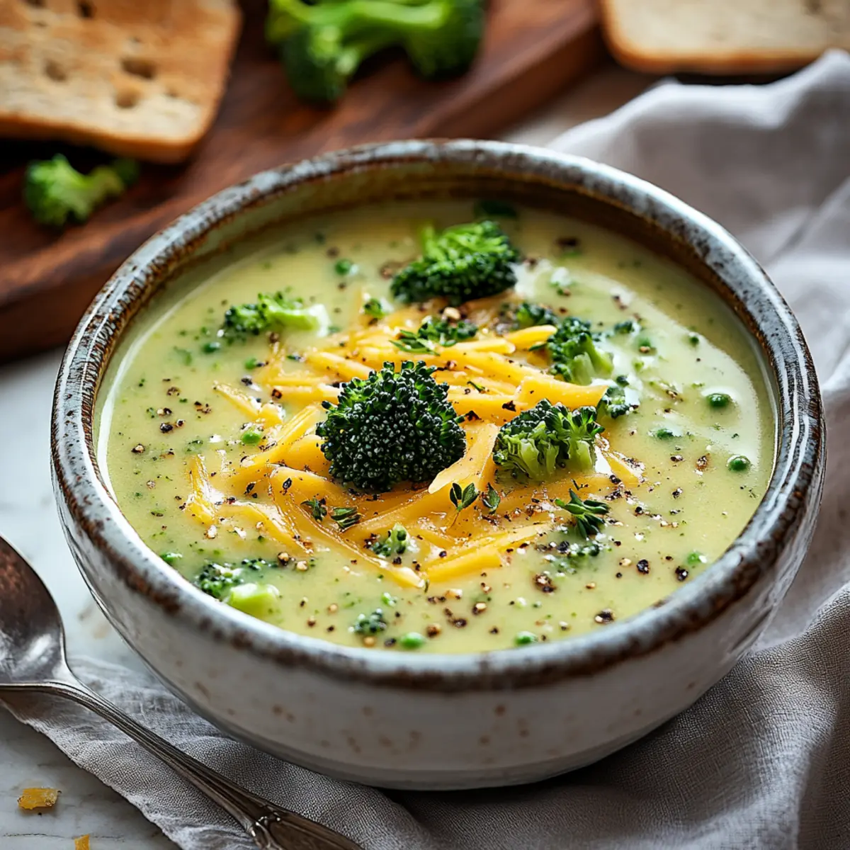 Broccoli Cheddar Soup