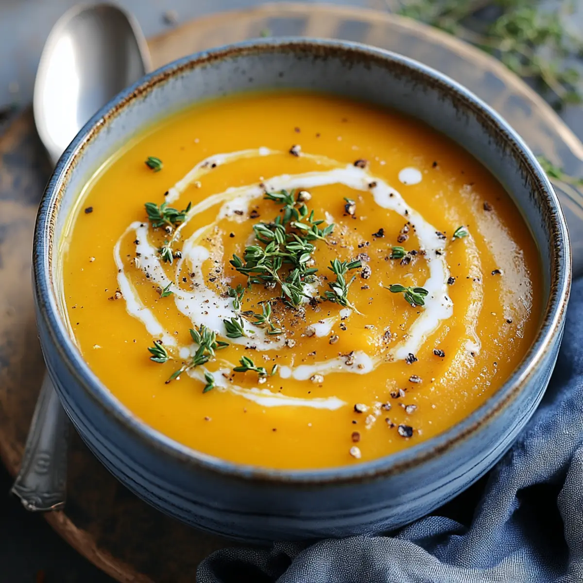 Butternut Squash Soup