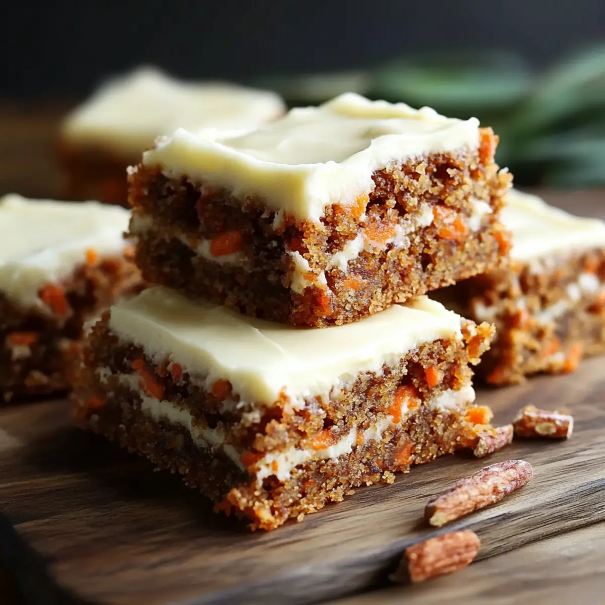 Carrot Cake Bars with Cream Cheese Frosting