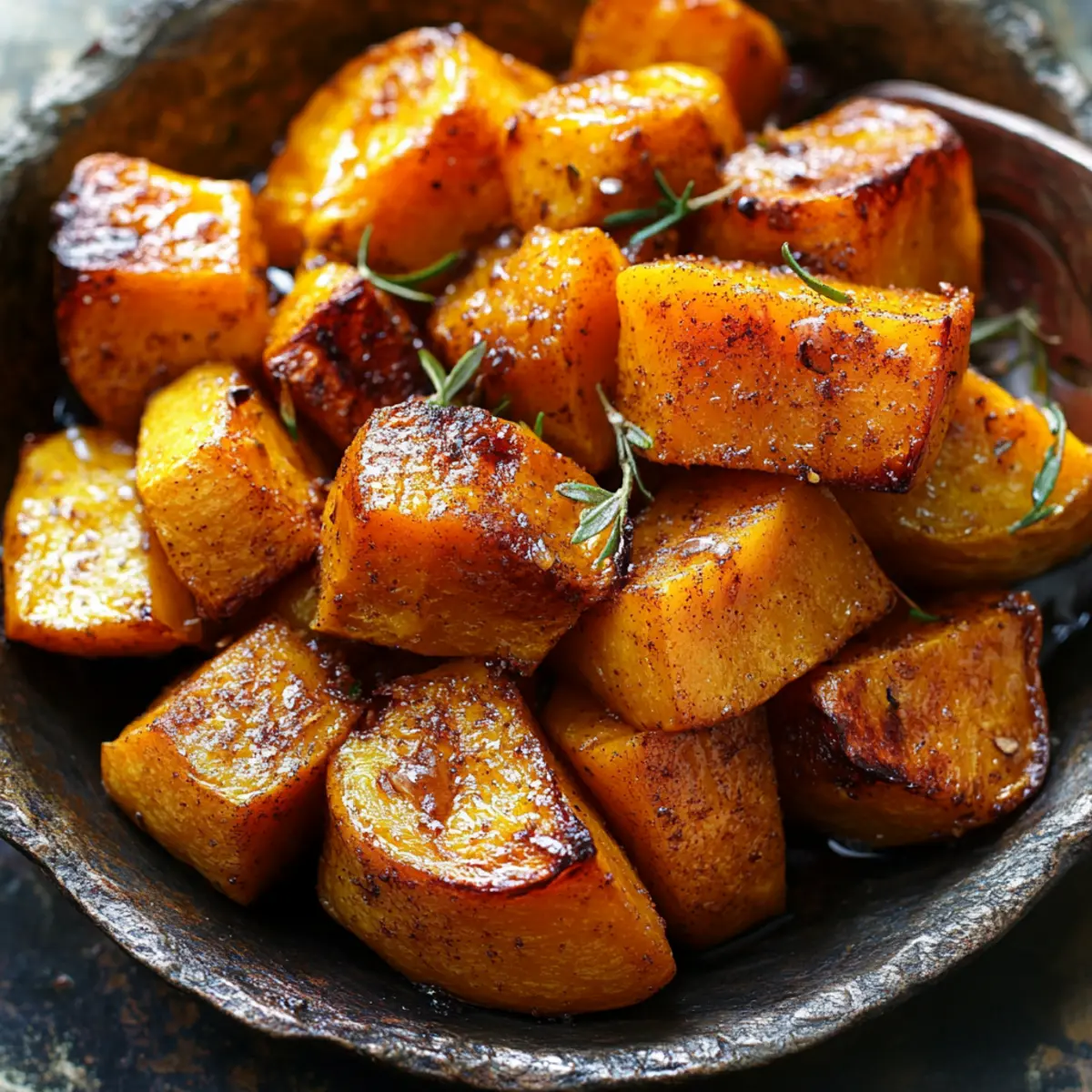 Cinnamon Roasted Butternut Squash