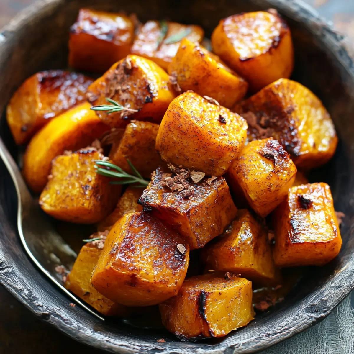 Cinnamon Roasted Butternut Squash