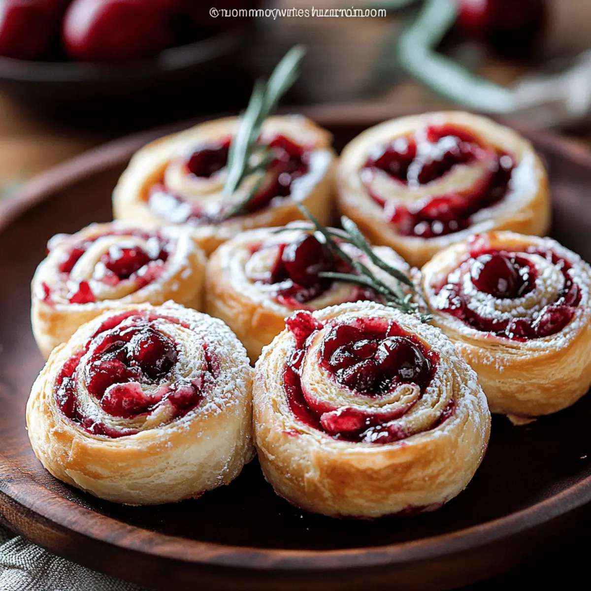 Cranberry PinWheels