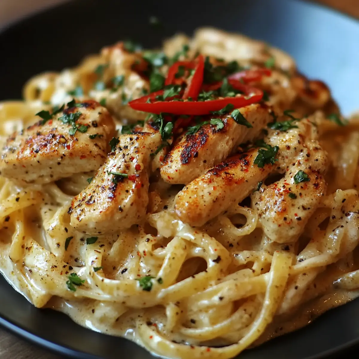 Creamy Cajun Chicken Pasta